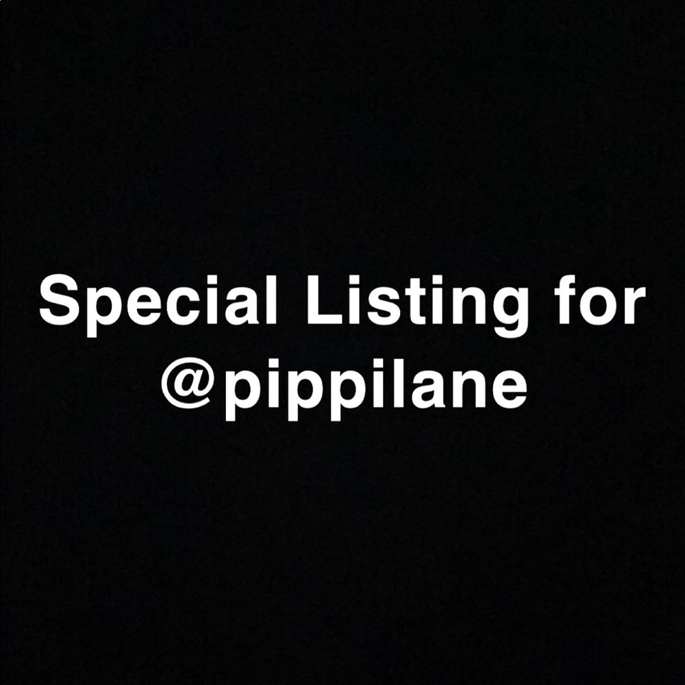 Special Listing for @pippilane